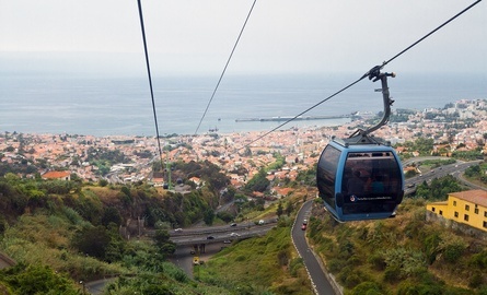 Seilbahn Botanischer Garten nach Monte